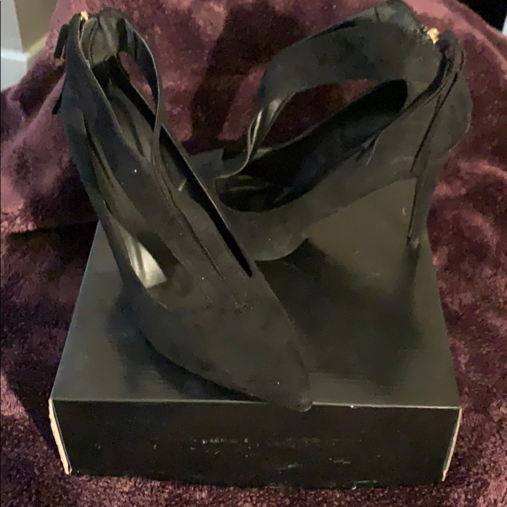 Ashley Stewart pointe toe heels